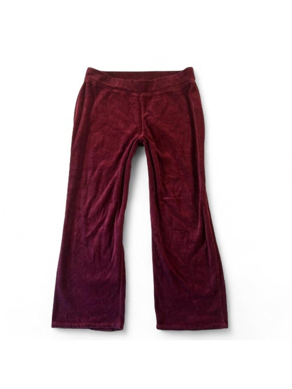 Vintage burgundy red flare juicy couture tracksuit tracksuit pants